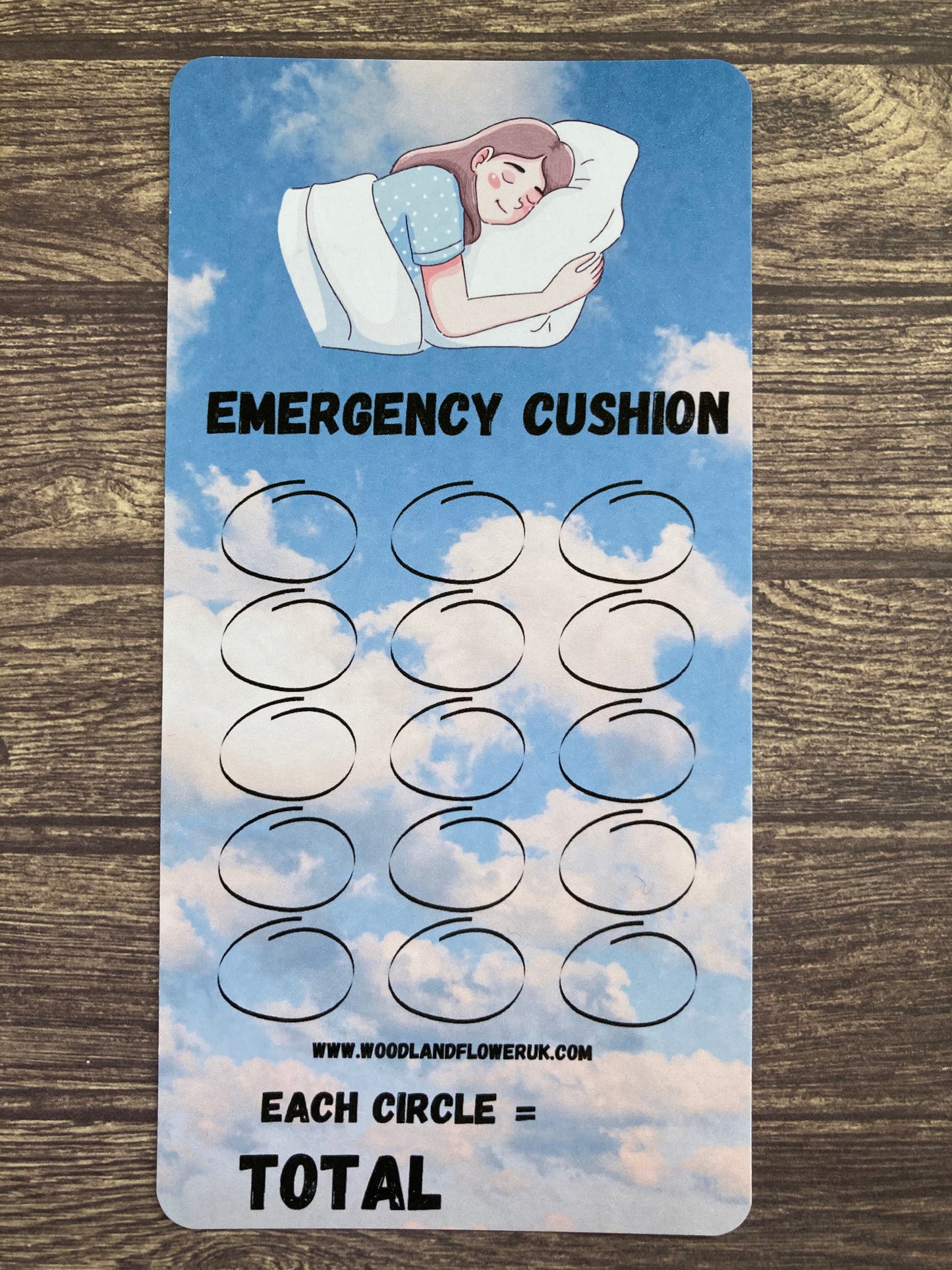 Saving challenge “emergency cushion”