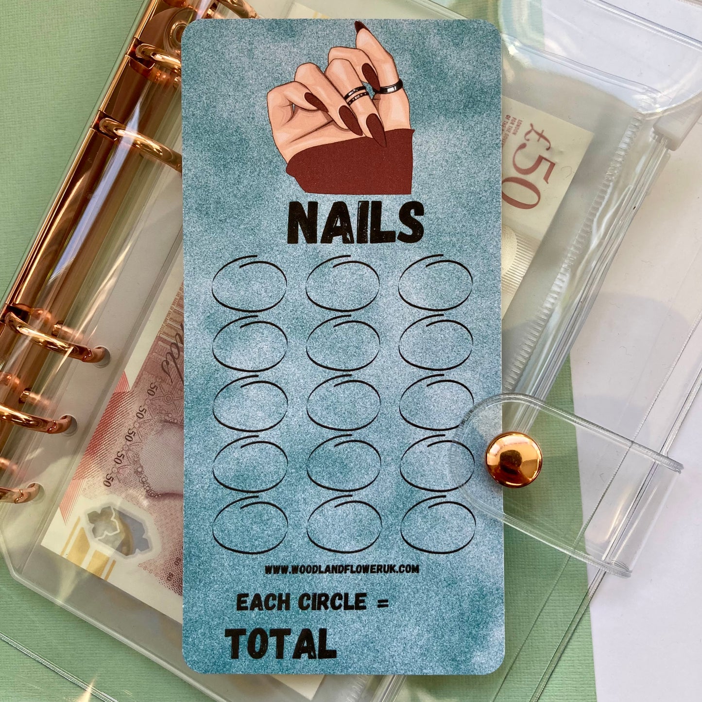 Saving challenge “nails”