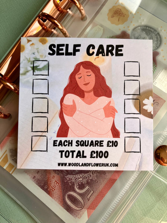 Square mini saving challenge ( Self care )