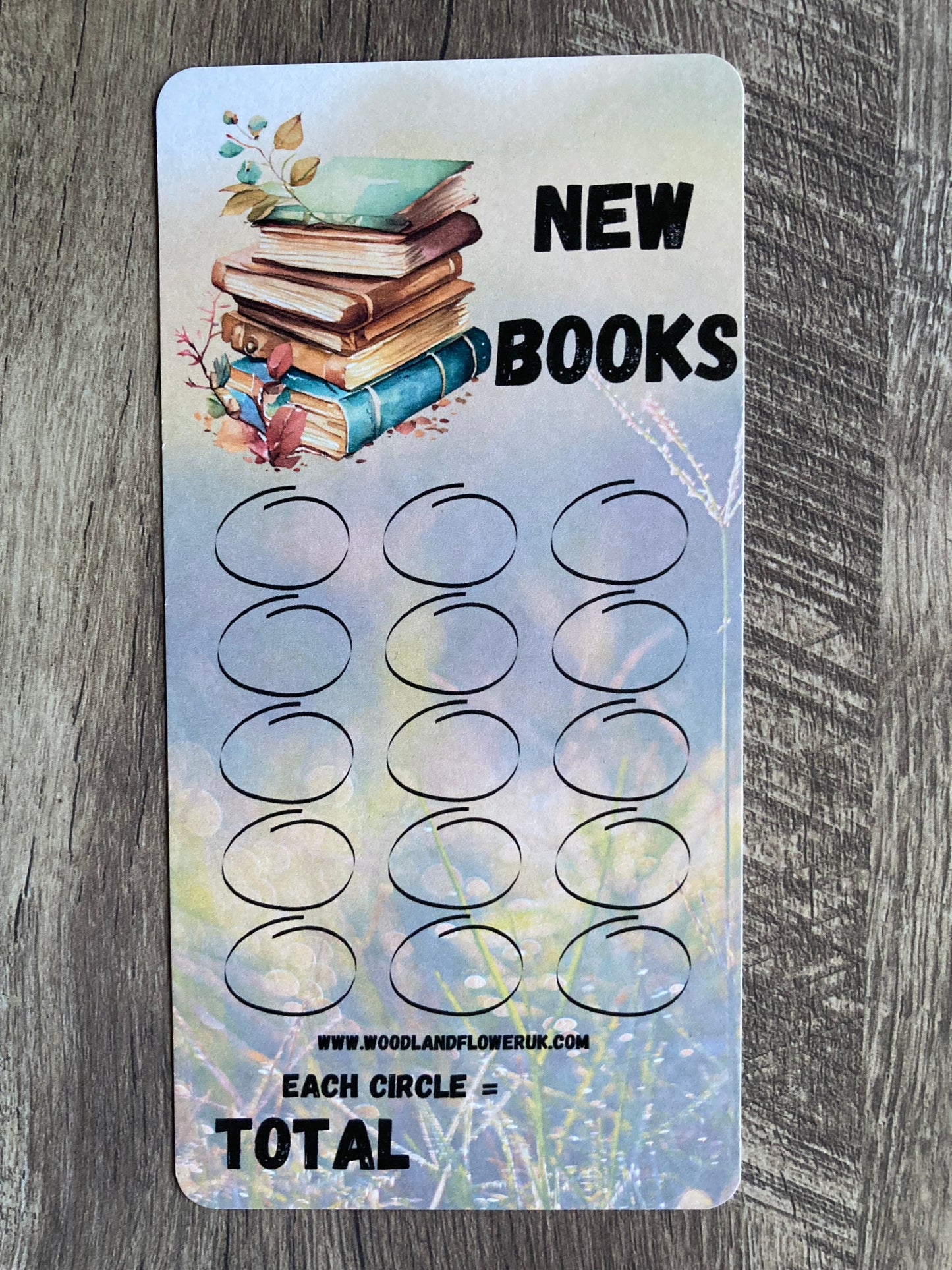 Saving challenge “new books”
