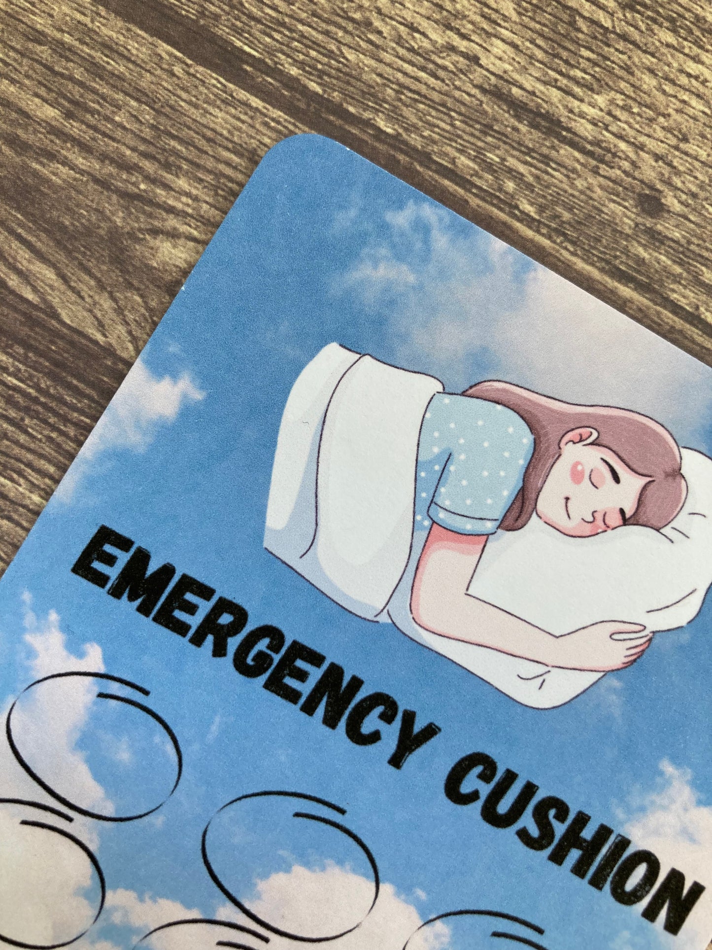 Saving challenge “emergency cushion”