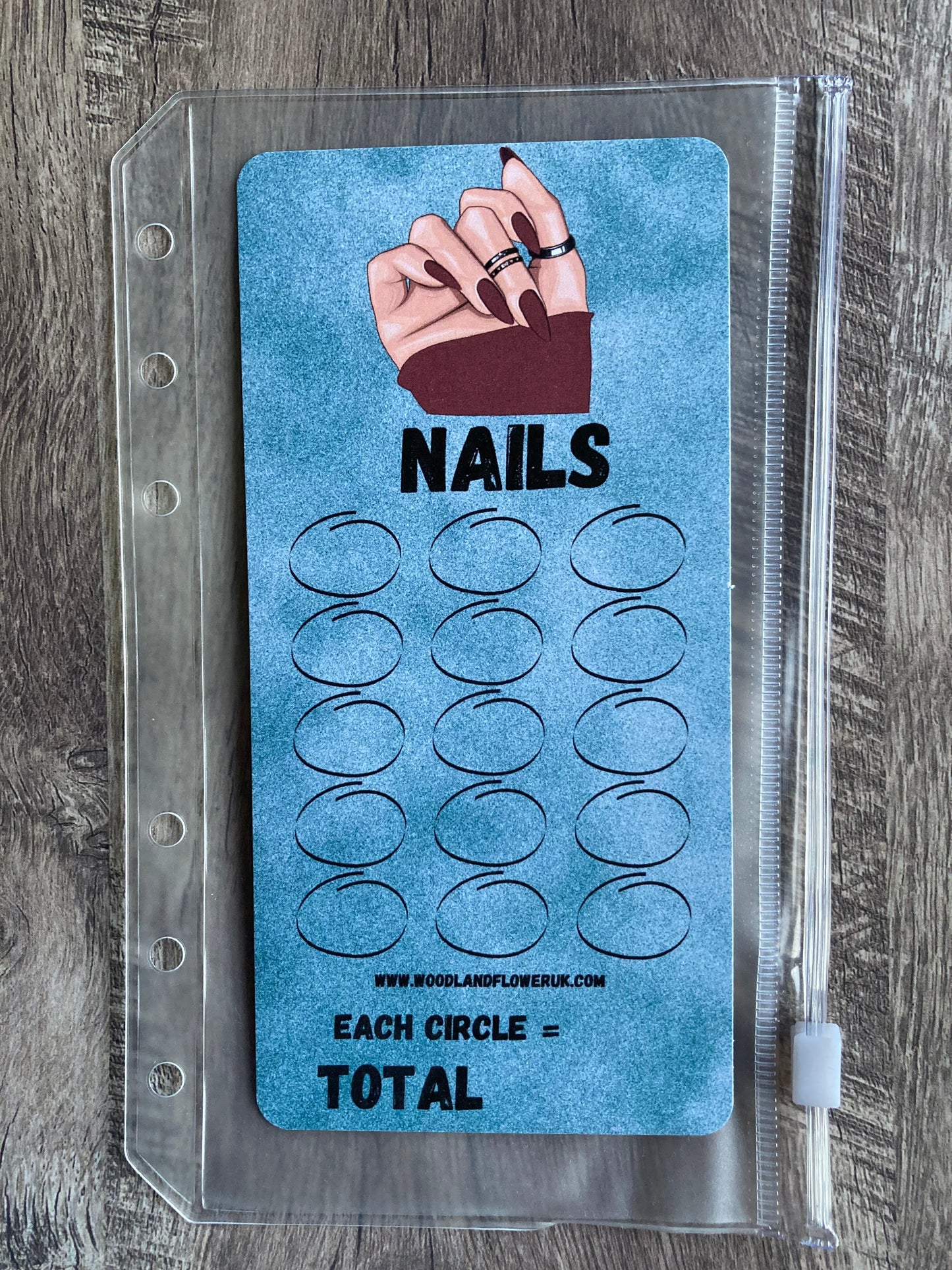 Saving challenge “nails”