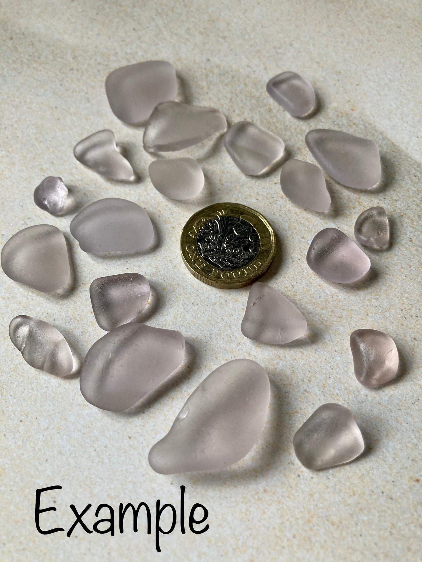 Light pink sea glass pieces•rare sea glass •beach glass collected from Queensferry beach Scotland in 2023